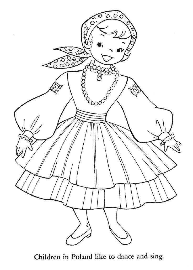 Explore poland through coloring fun and educational coloring pages