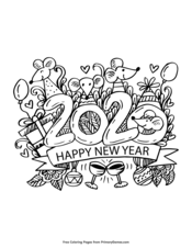 Chinese new year coloring pages â free printable pdf from