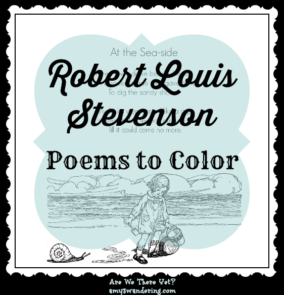 Robert louis stevenson poems to color