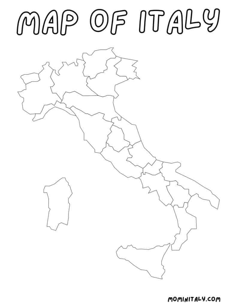 Italy coloring pages