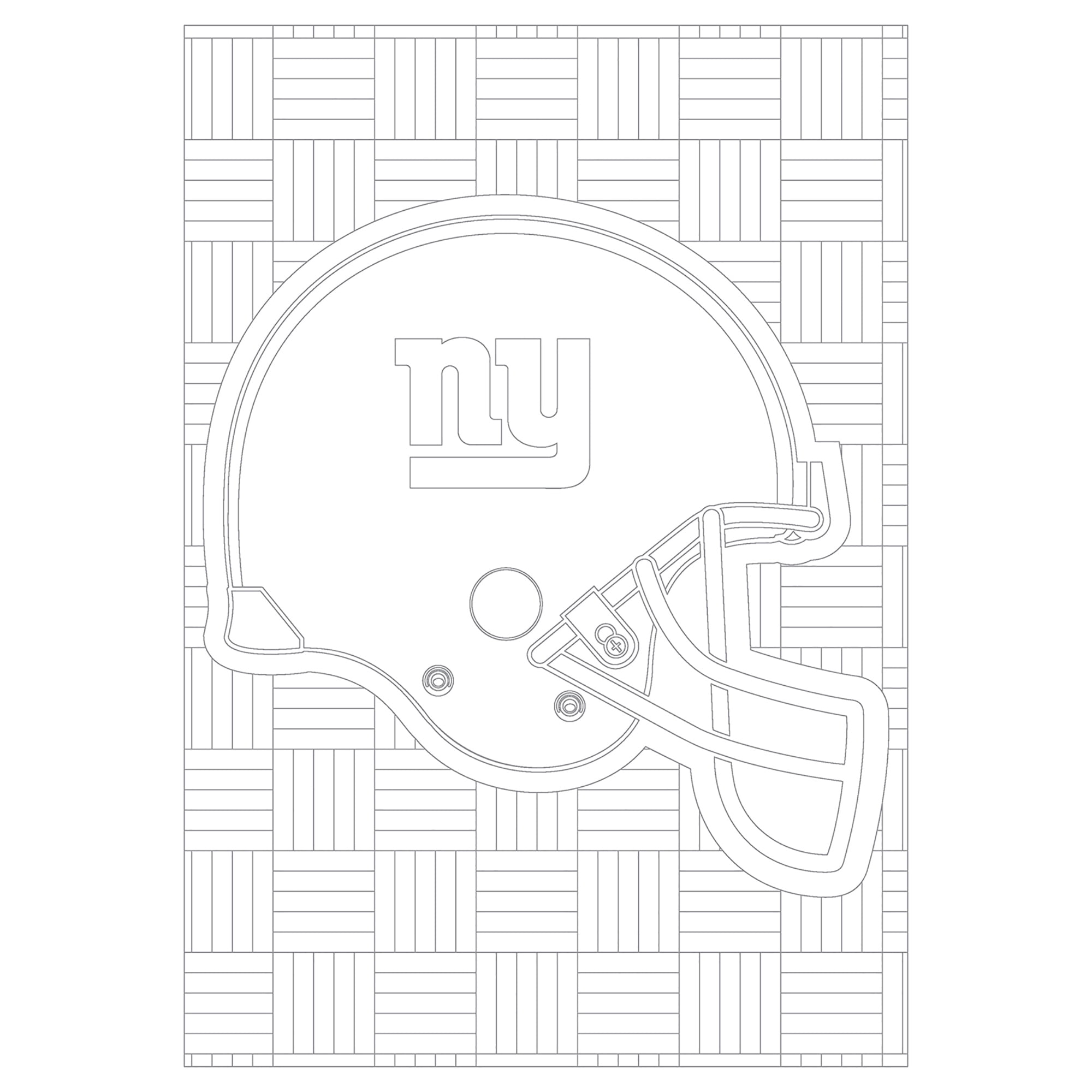 In the sports zone nfl adult coloring book new york giants