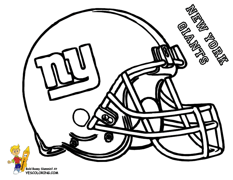 Football helmet coloring pages â new york giants football coloring pages sports coloring pages nfl football helmets