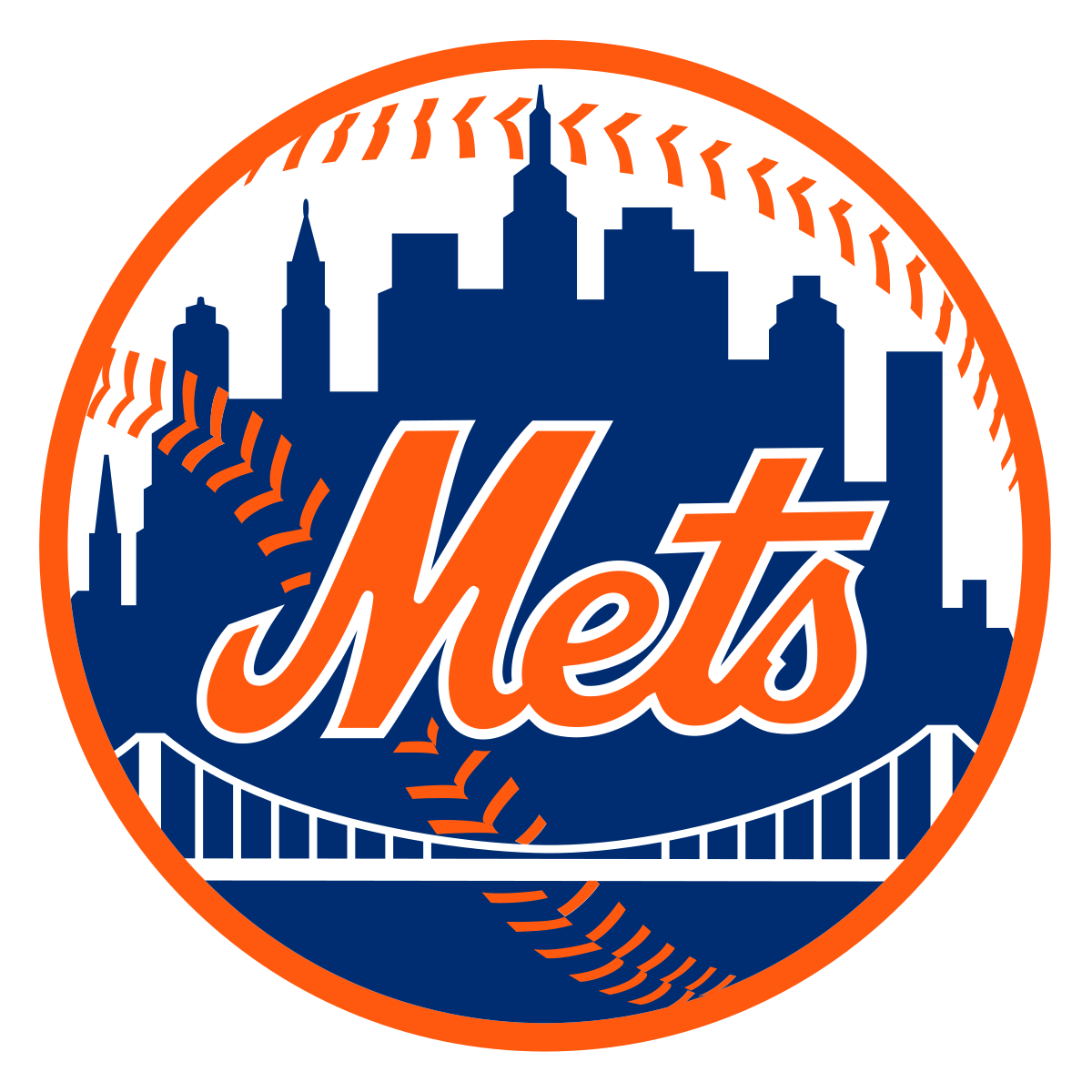 Logos and uniforms of the new york mets