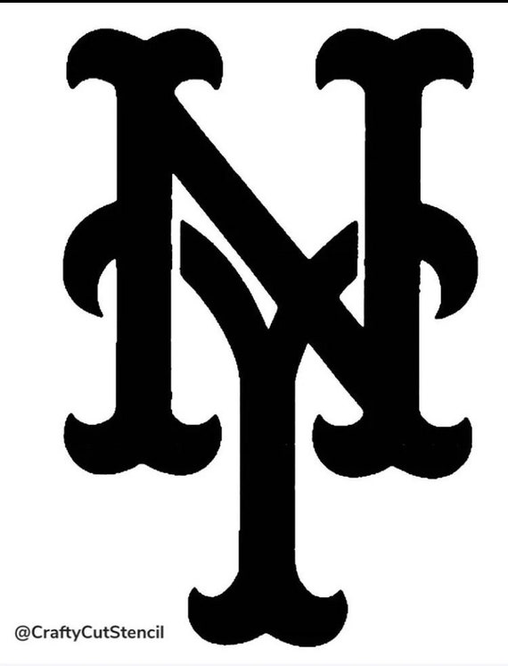 New york mets stencil durable reusable stencils x inch free shipping