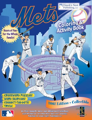 Mets coloring and activity book