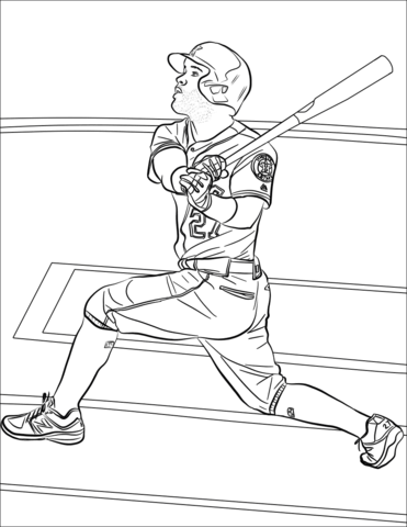 Jose altuve coloring page free printable coloring pages