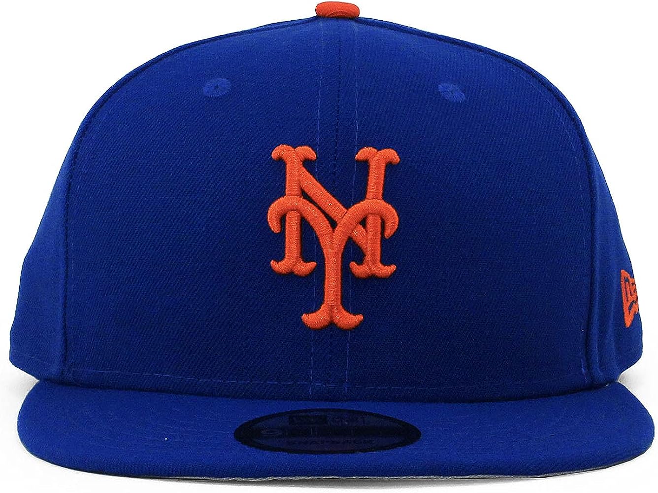 New era fifty mlb new york mets basic royal blue snapback hat one size sports outdoors