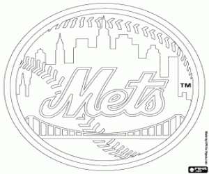 Logo of new york mets coloring page new york mets new york mets logo new york yankees logo