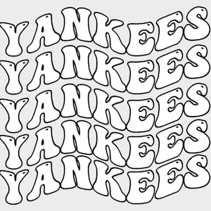 New york yankees font