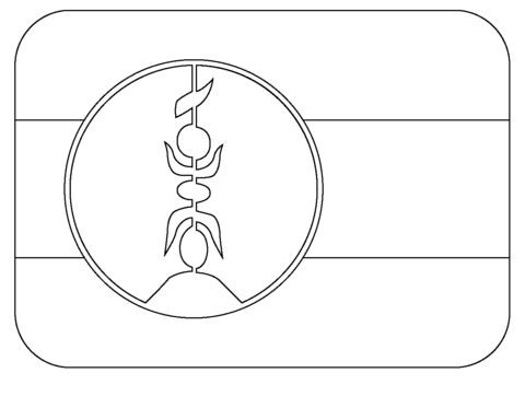Flag of new caledonia emoji coloring page free printable coloring pages