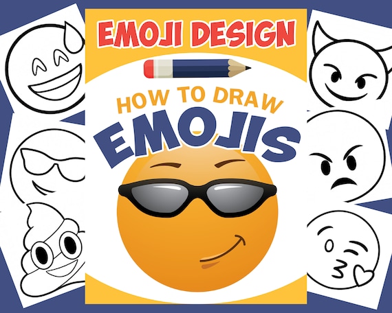 How to draw emojis coloring and activity book for all ages