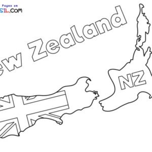 New zealand coloring pages printable for free download