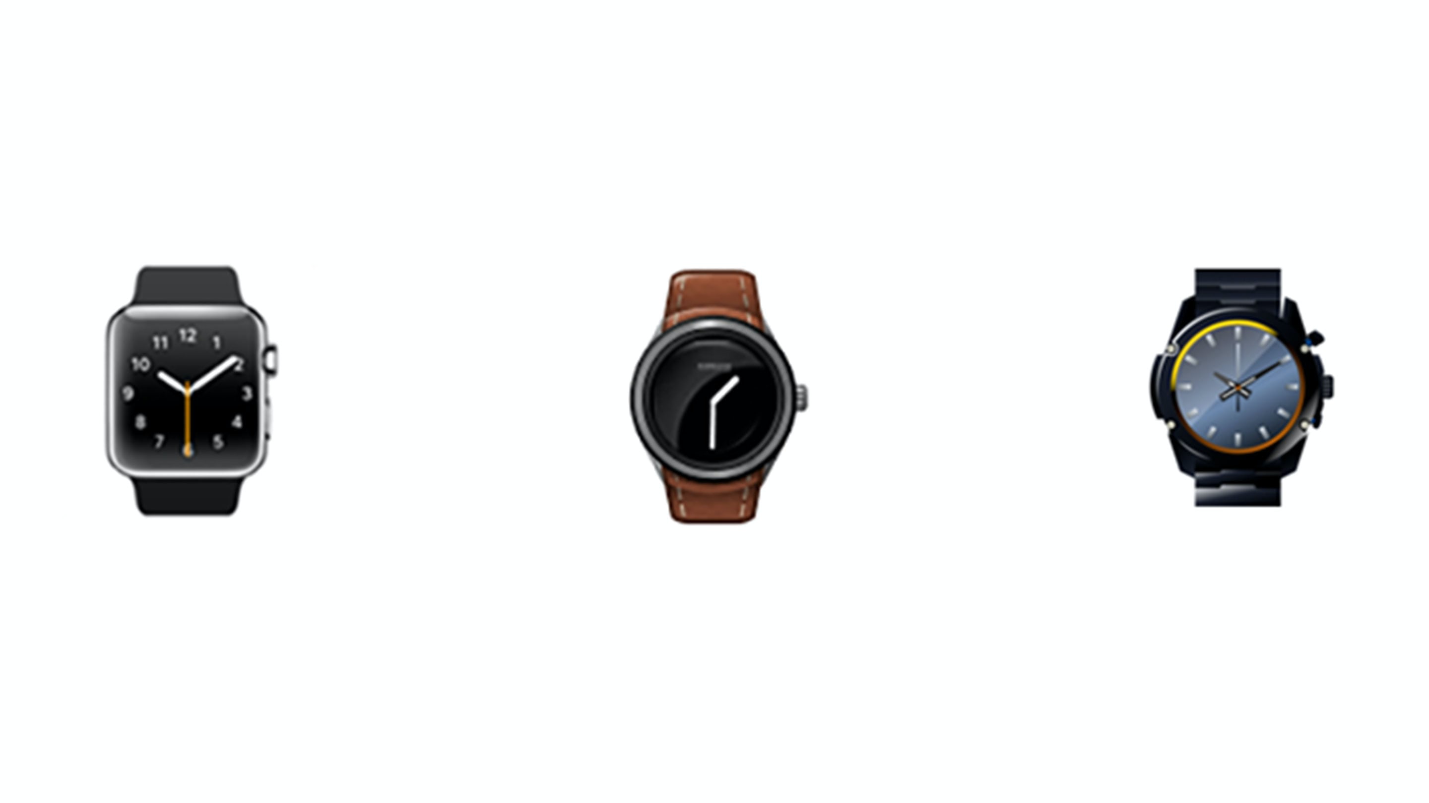 Which watch emojis are the best
