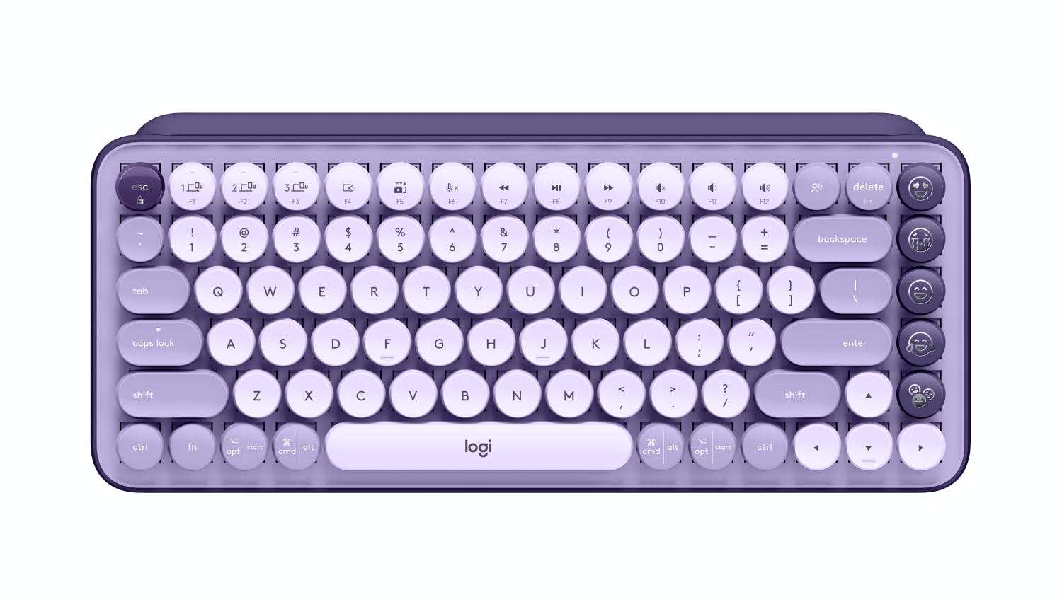 Logitech pop keys wireless mechanical keyboard with customizable emoji keys