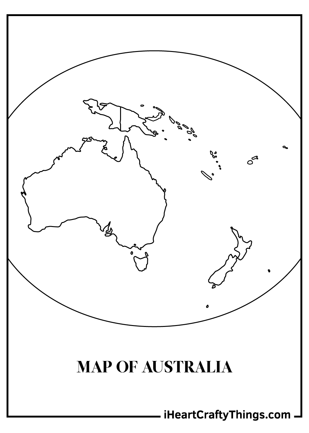 World map coloring pages free printables