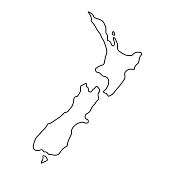 New zealand outline images â browse photos vectors and video