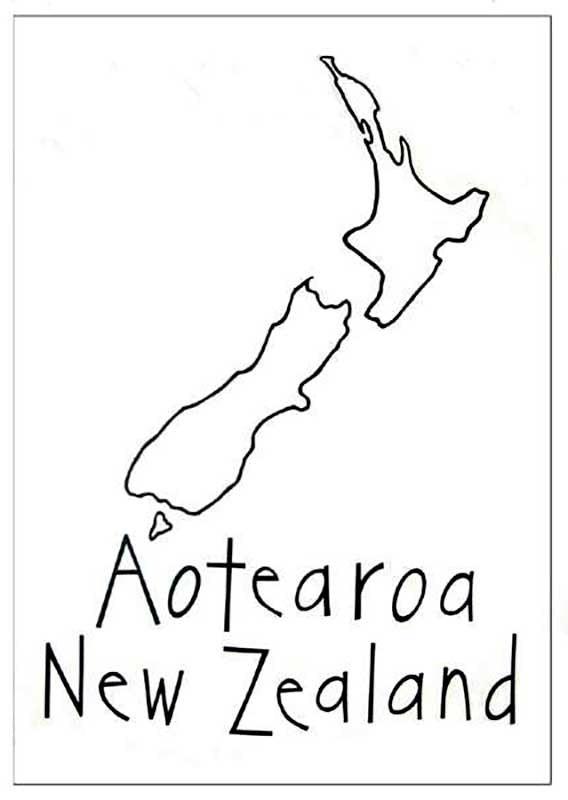 Aotearoa tea towel by cecily â