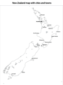 New zealand map coloring page free printable coloring pages