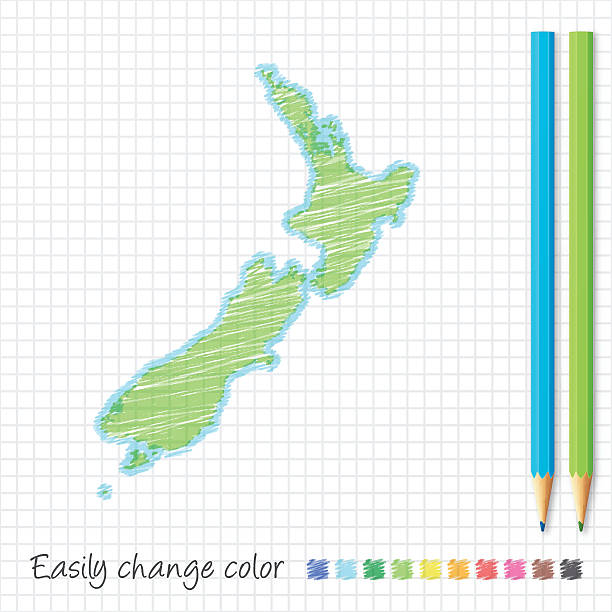 Free new zealand vector file