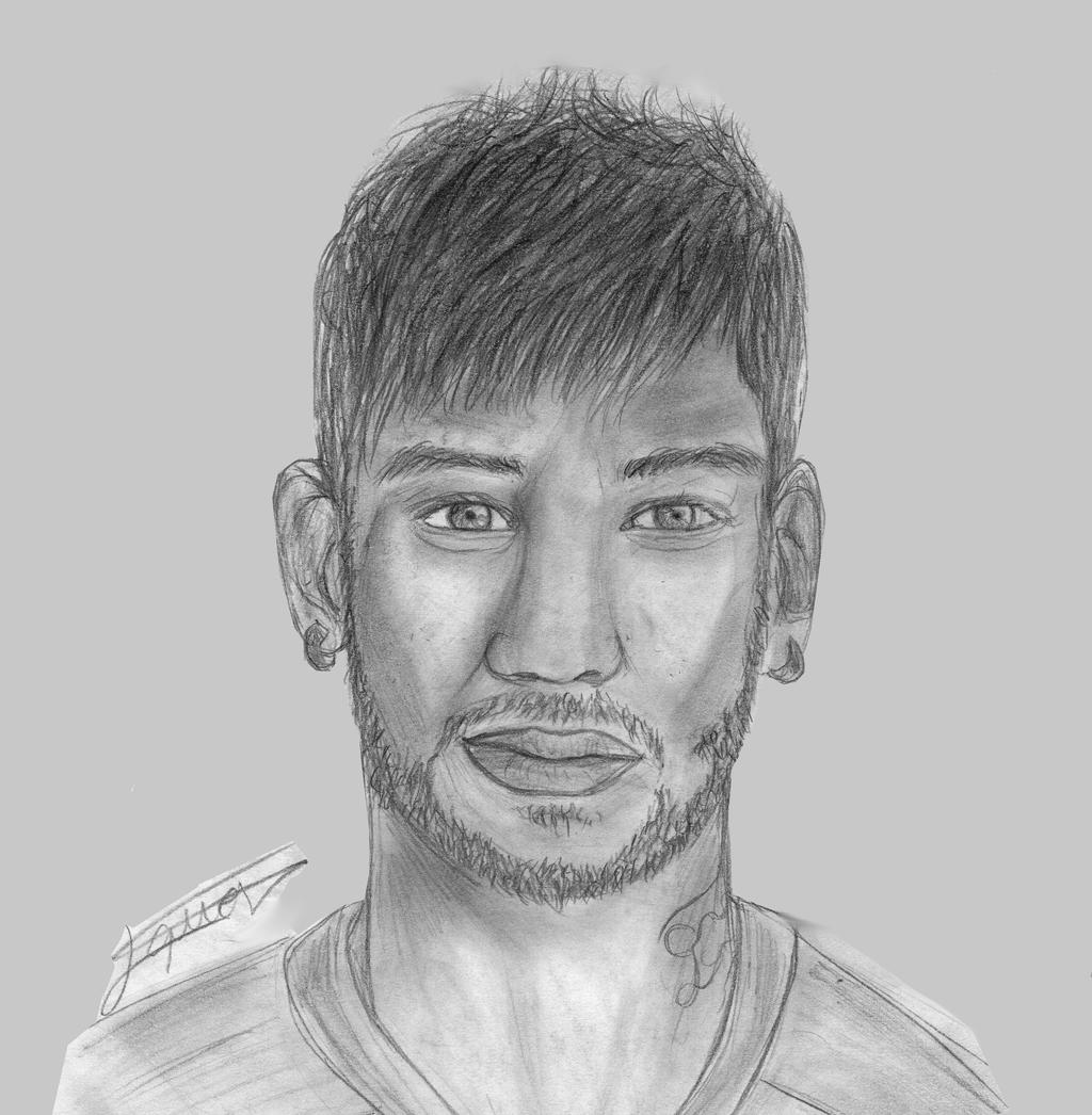 Neymar jr by drawingsfr on