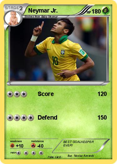 Pokemon neymar jr