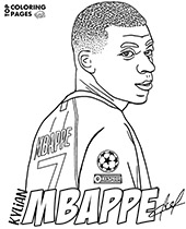 Football coloring pages soccer â