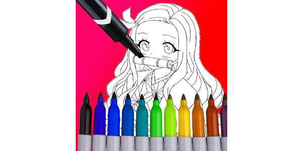 Nezuko coloring book