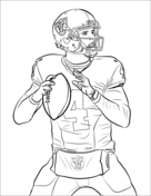 Nfl coloring pages free coloring pages