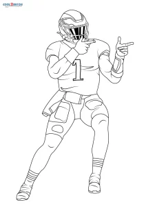 Free printable nfl coloring pages for kids