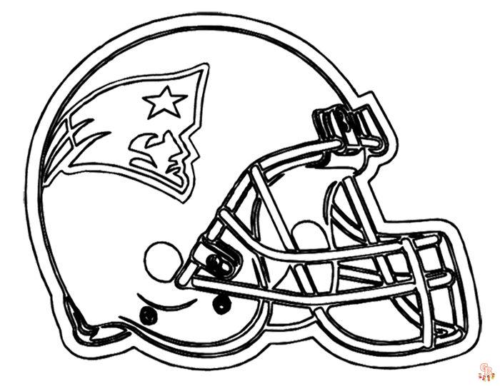 Enjoy coloring nfl pages with