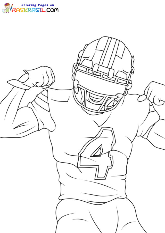 Nfl coloring pages