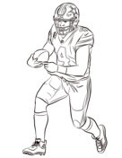 Nfl coloring pages free coloring pages