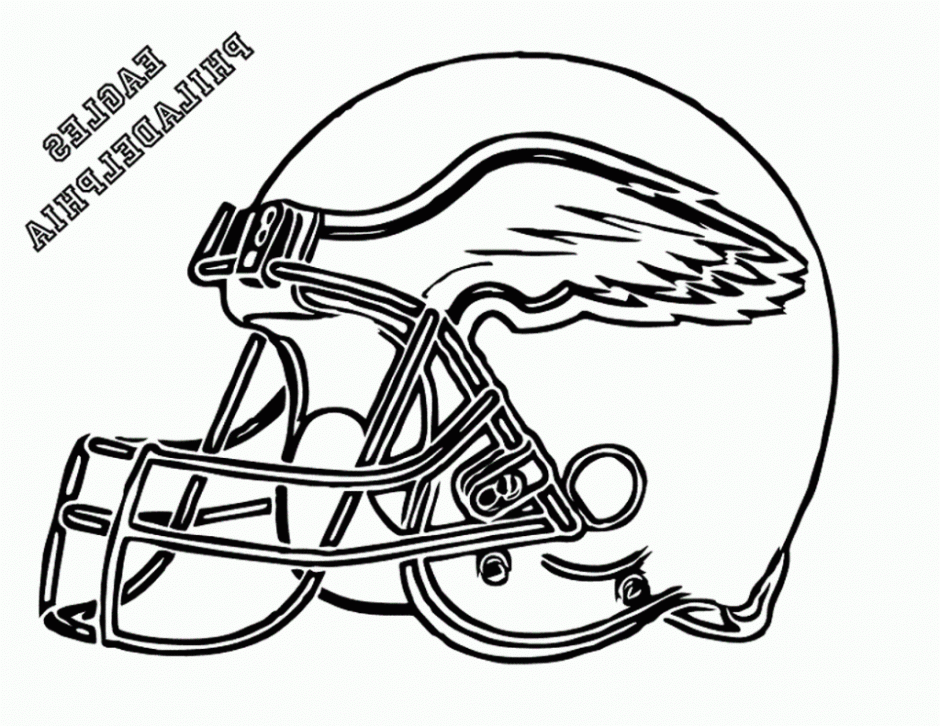 Nfl football helmets coloring pages