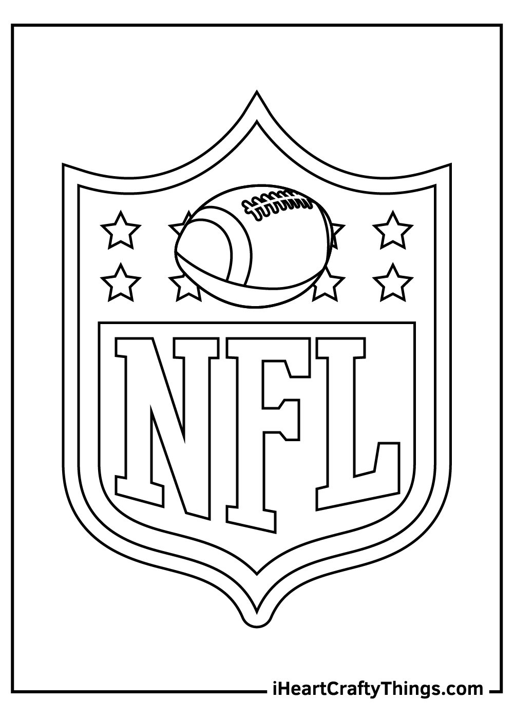 Nfl coloring pages updated