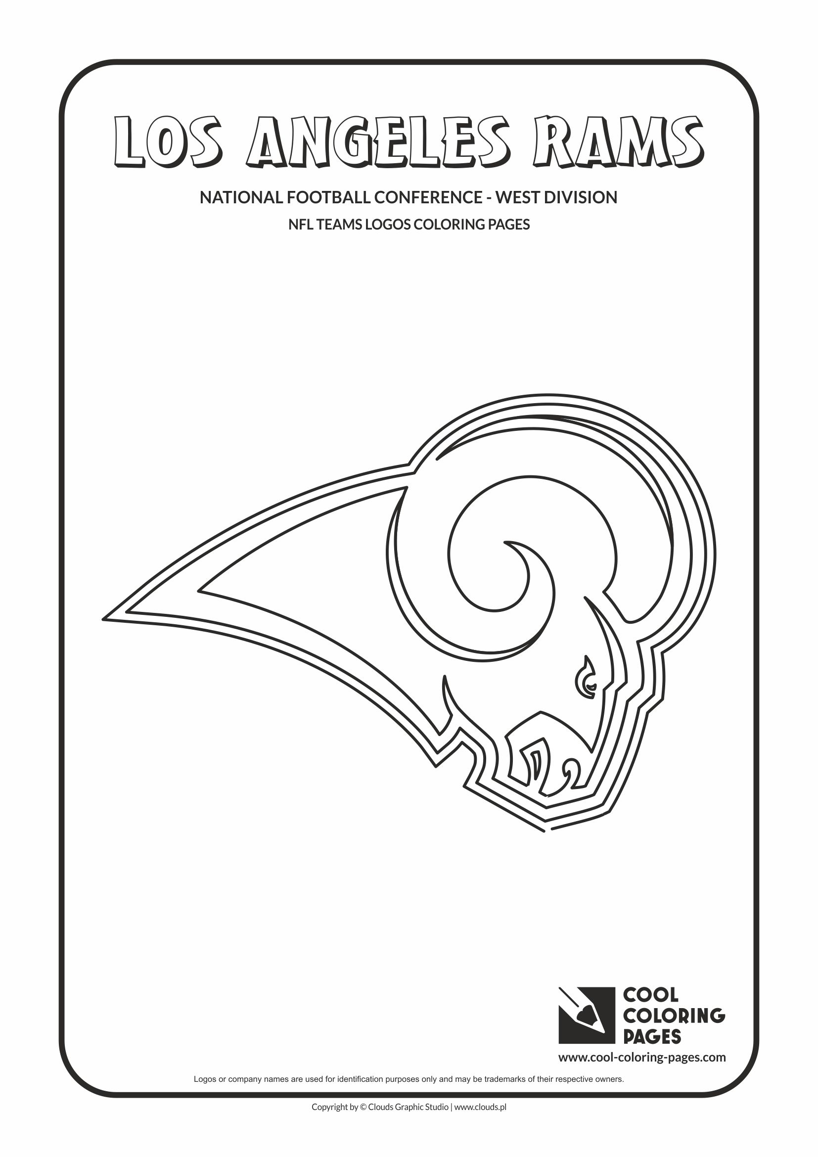 Cool coloring pages nfl teams logos coloring pages