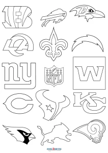 Free printable nfl coloring pages for kids