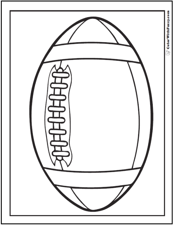 Football coloring pages â quarterbacks receivers running