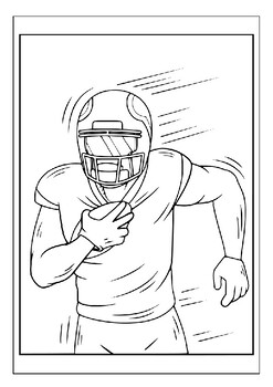 Color your way to nfl fandom printable nfl coloring pages collection for kids