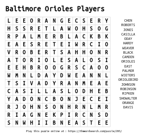 Nfl football teams word search