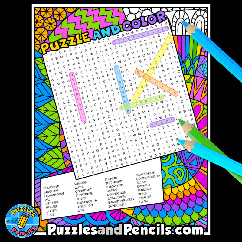 Football gridiron word search puzzle activity with coloring made by teachers