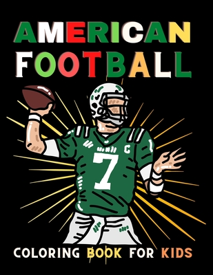 American football coloring book for kids fantastic football themed activity fun with word searches mazes anagrams coloring and much more paperback wild rumpus