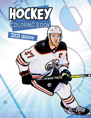 Hockey coloring book nhl coloring book with all the teams and the greatest players paperback snowbound books