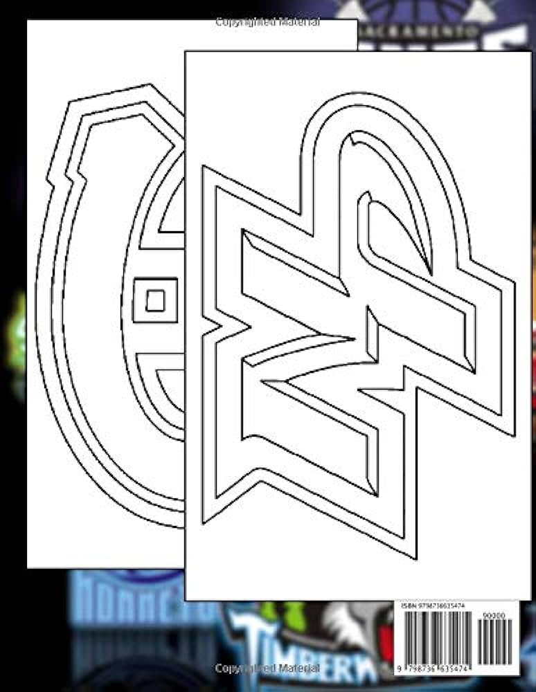 Color me nhl team logo coloring book stress relieving illustrations of nhl team logo me color libros