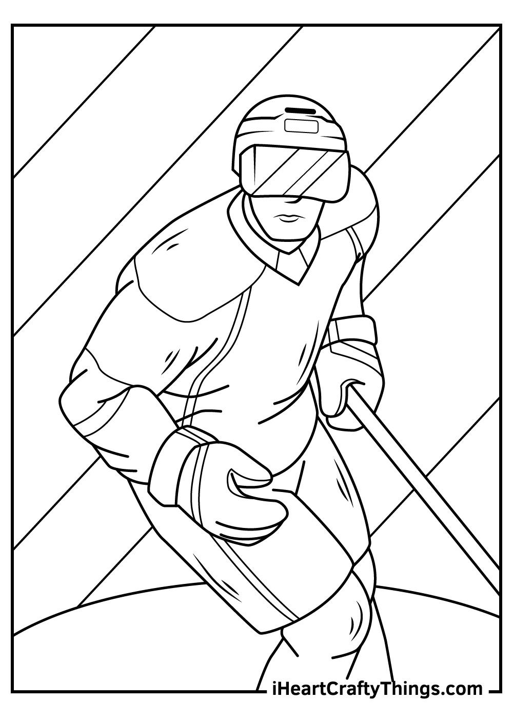 Nhl coloring pages free printables