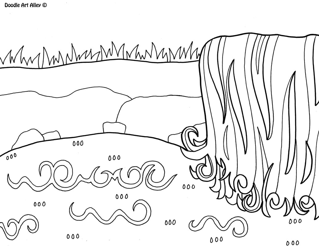 National parks coloring pages