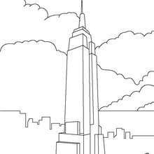 Niagara falls coloring pages