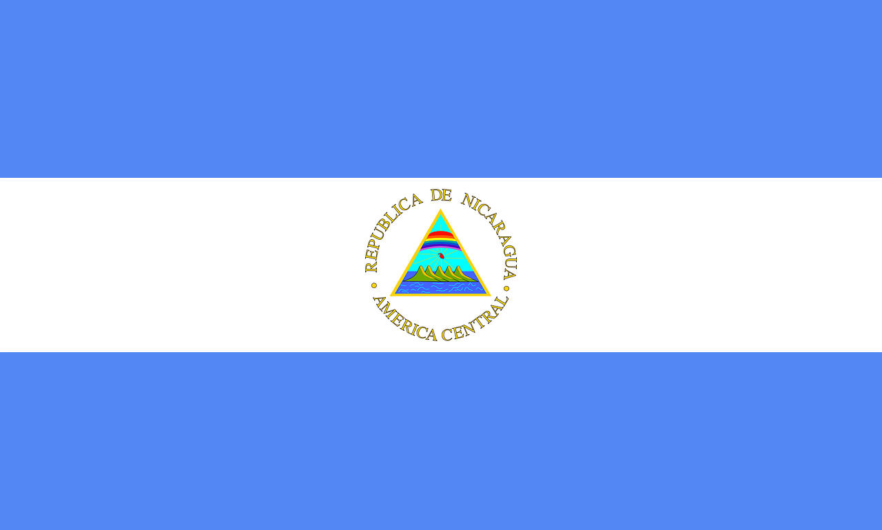 Download nicaragua flag symbol royalty