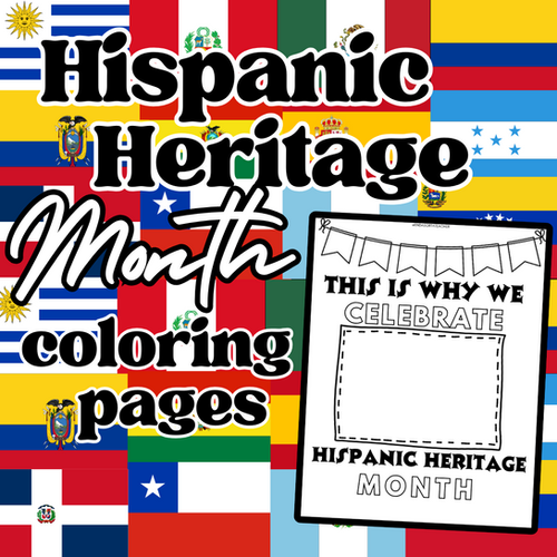 Heritage month coloring pages kinda sorta teacher