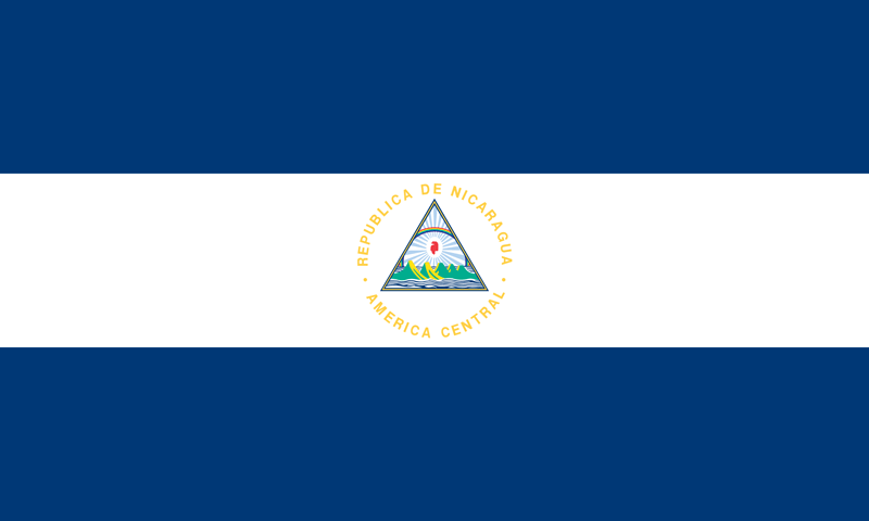 Nicaragua flag package