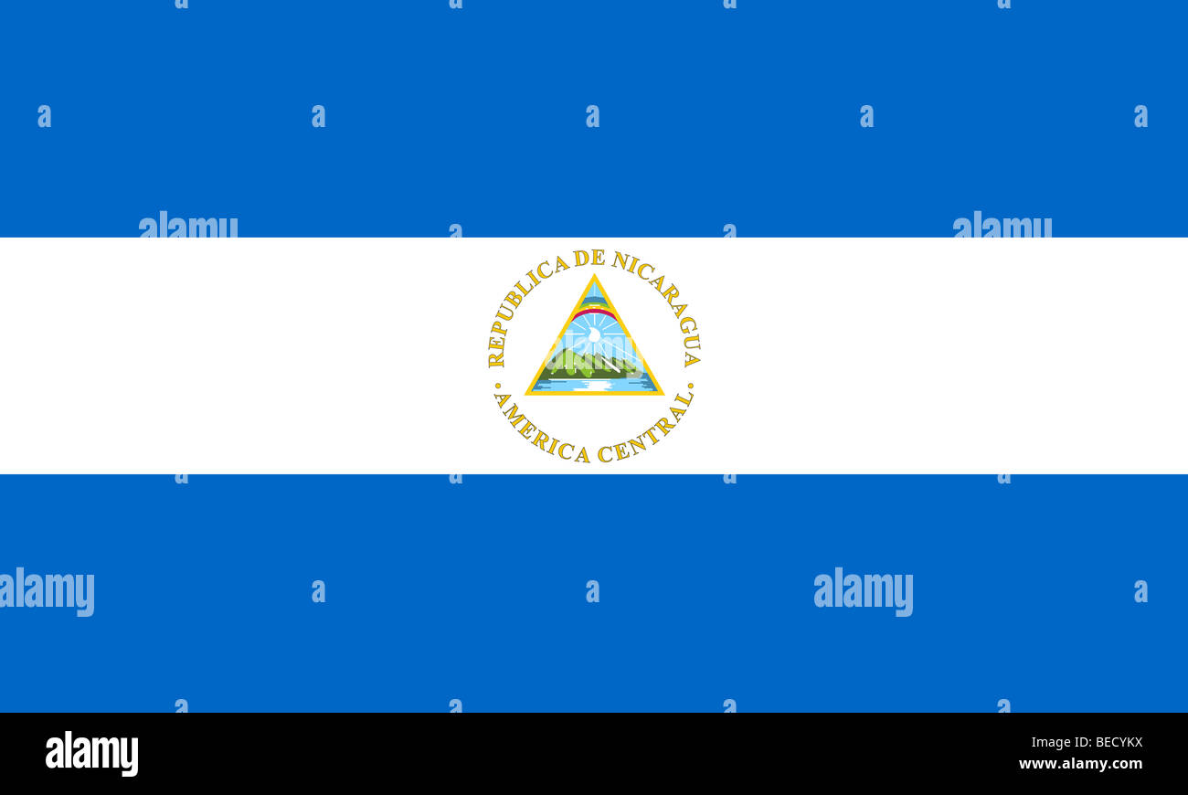 Nicaragua flag hi